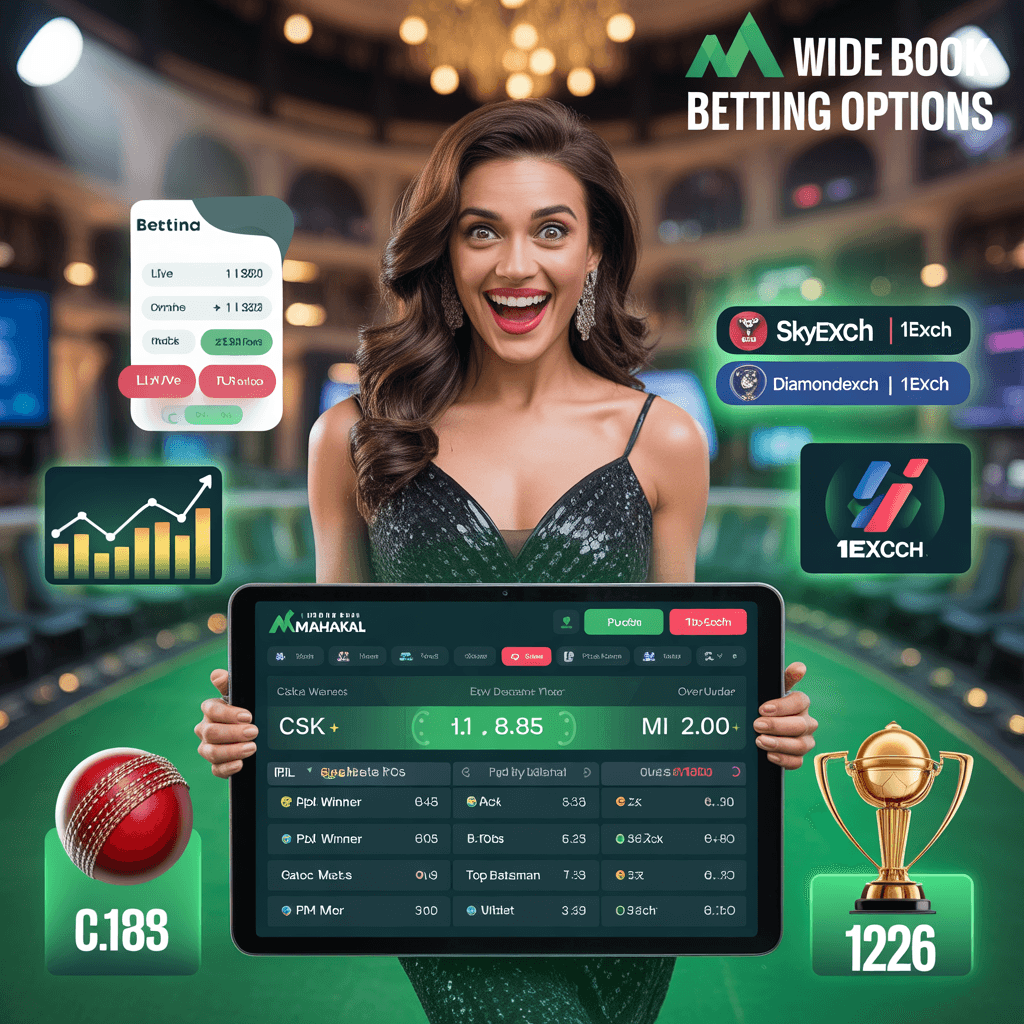 Wide Range of Betting Options at Mahakal Official Book