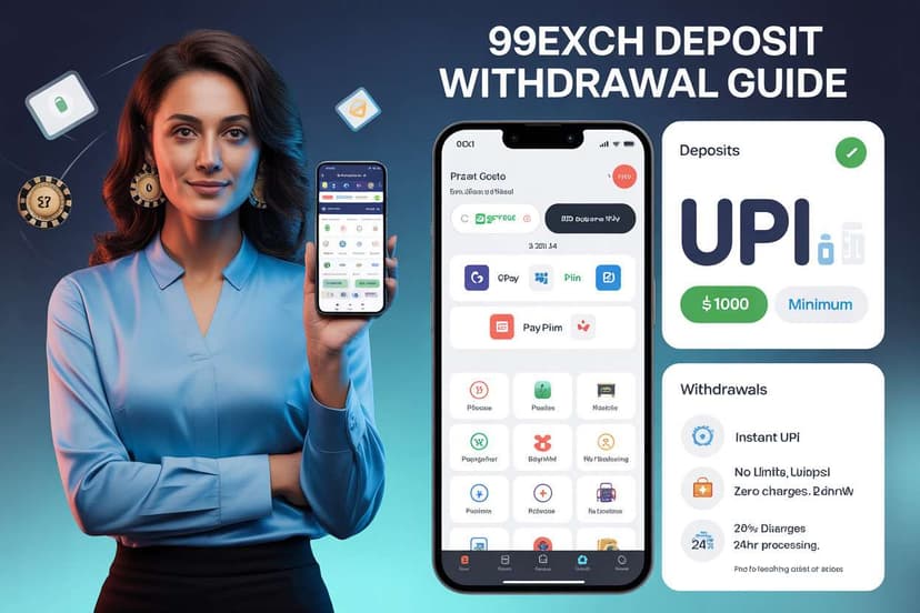 99EXCH login security UPI deposit withdrawal guide