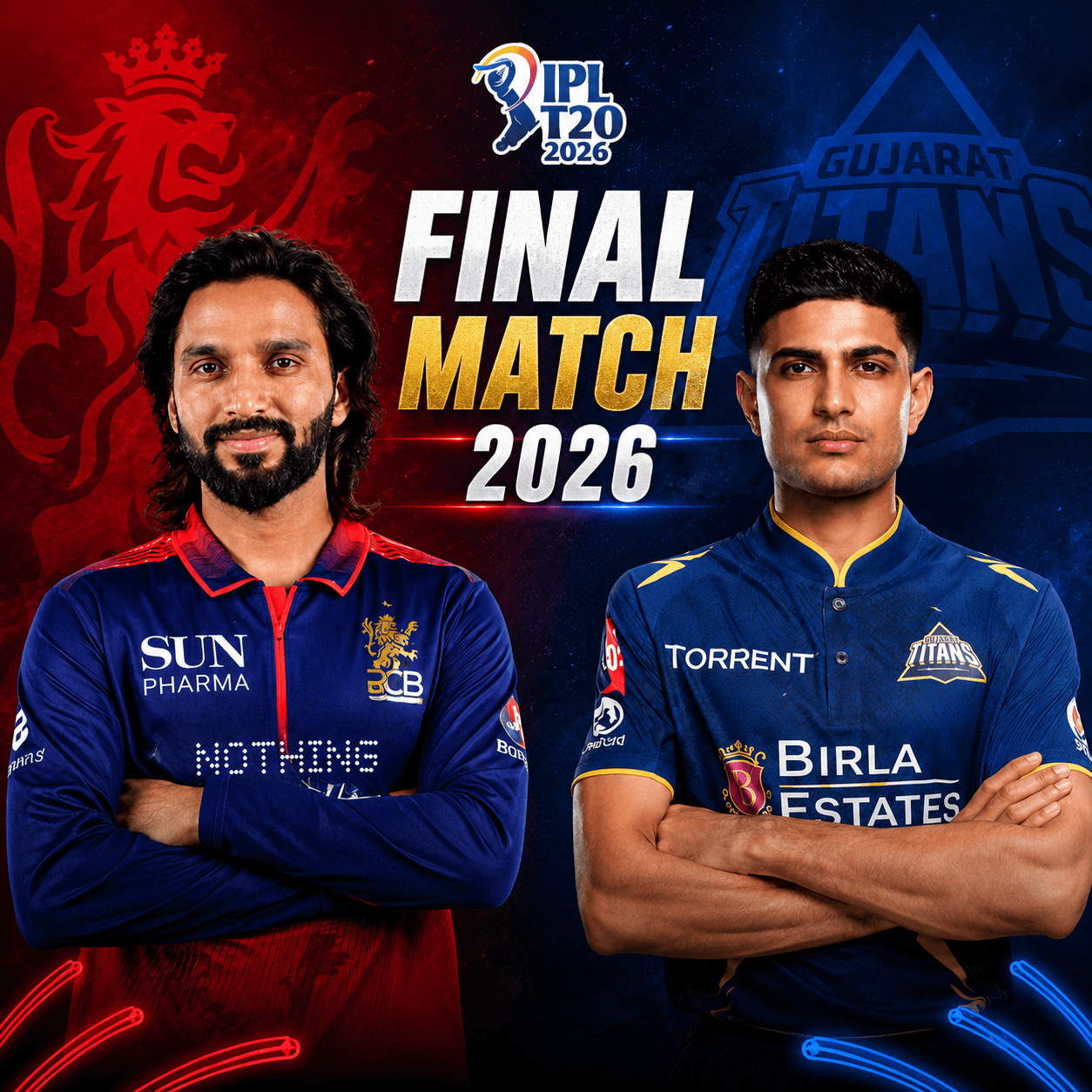 RCB vs GT Match Prediction IPL 2026: Who Will Win Today's Epic Final?