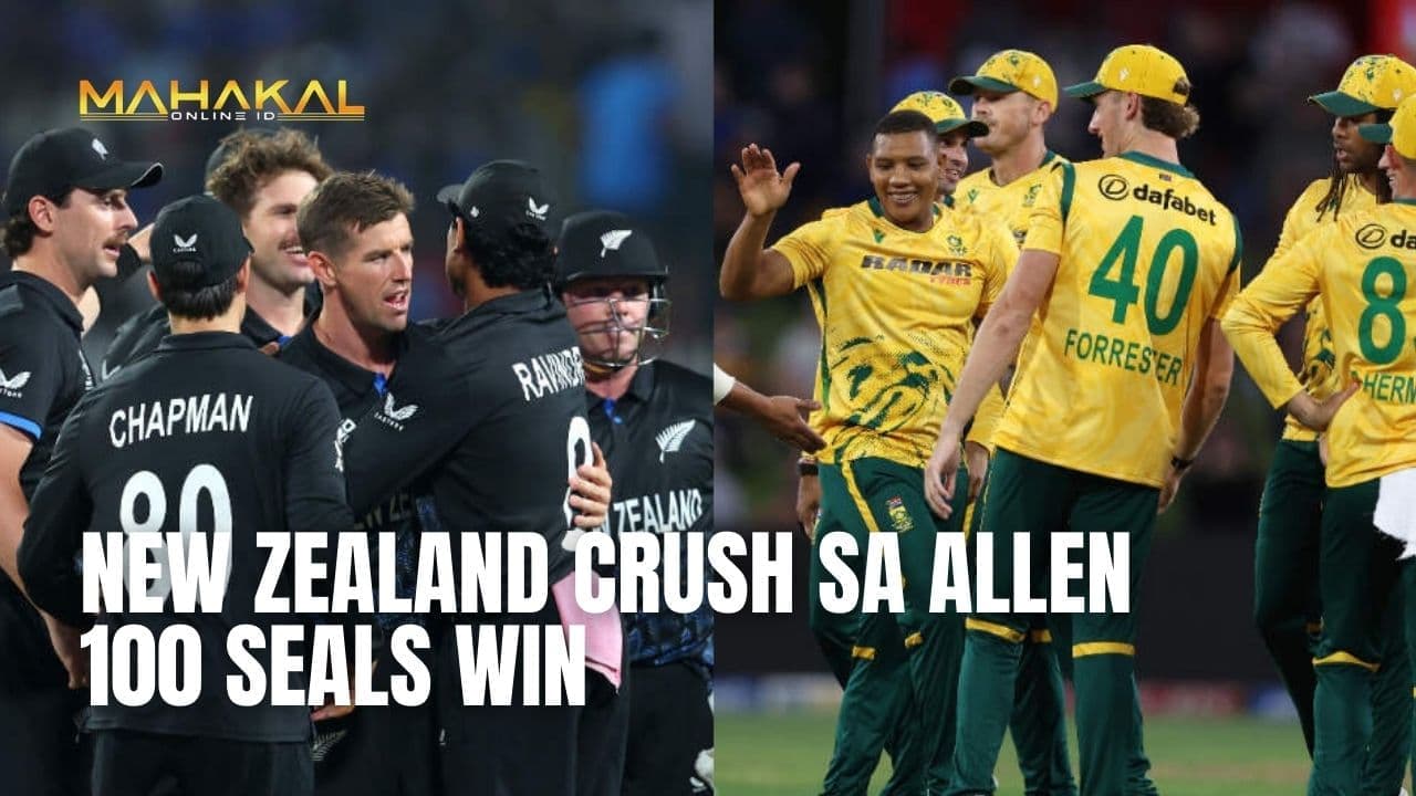 New Zealand Crush SA Allen 100 Seals Win