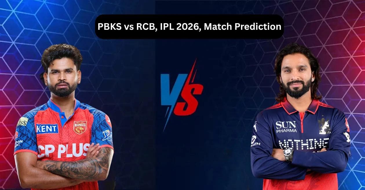 PBKS vs RCB Match Prediction IPL 2026: Who Will Win Today’s High-Altitude Clash in Dharamshala?