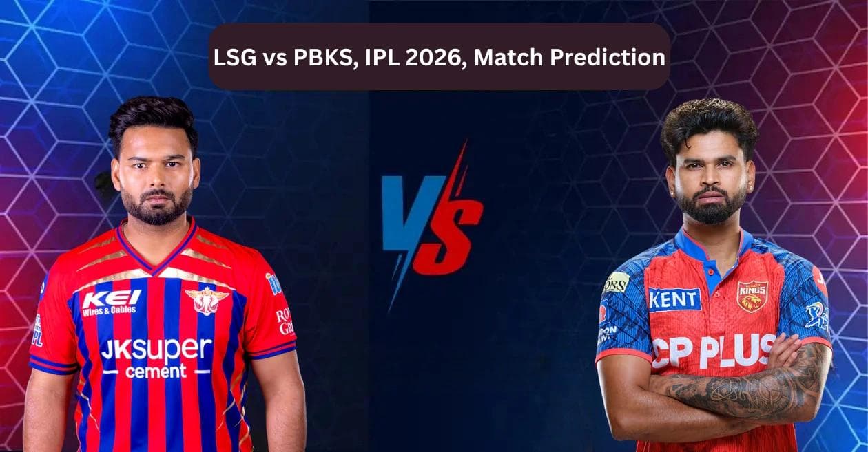 LSG vs PBKS Match Prediction IPL 2026: Who Wins the Battle at Ekana?