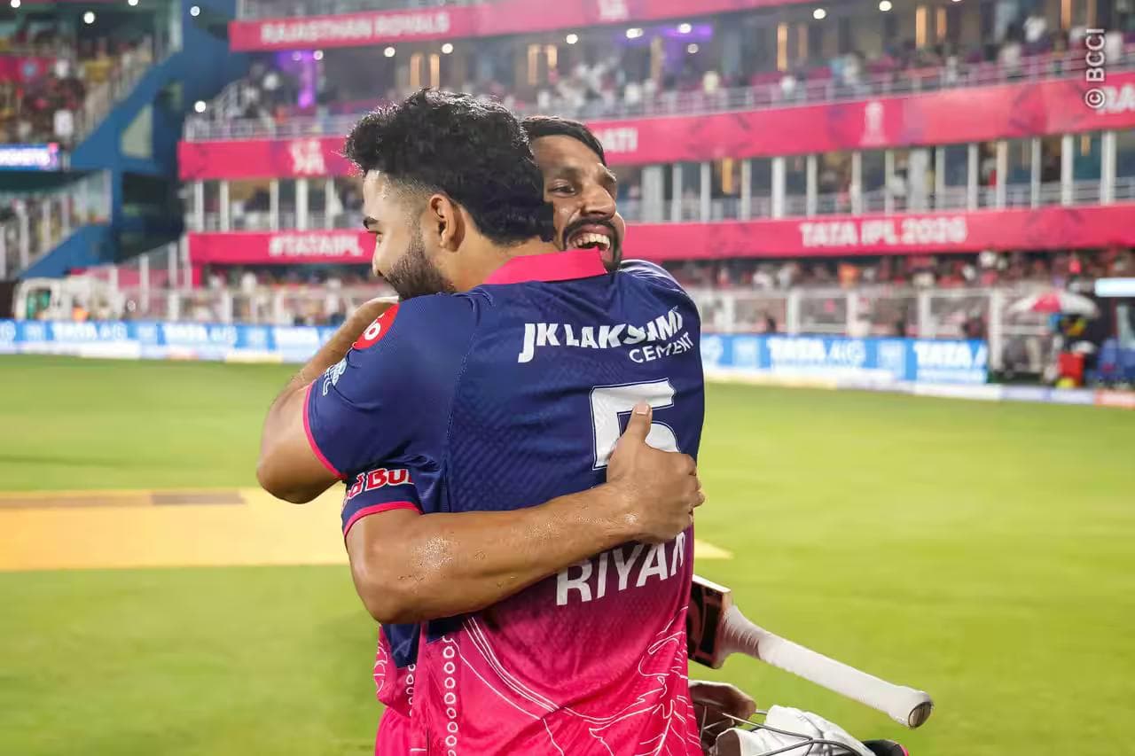 Royals Conquer the Guwahati Storm: Sooryavanshi and Jurel Blitz Sink RCB