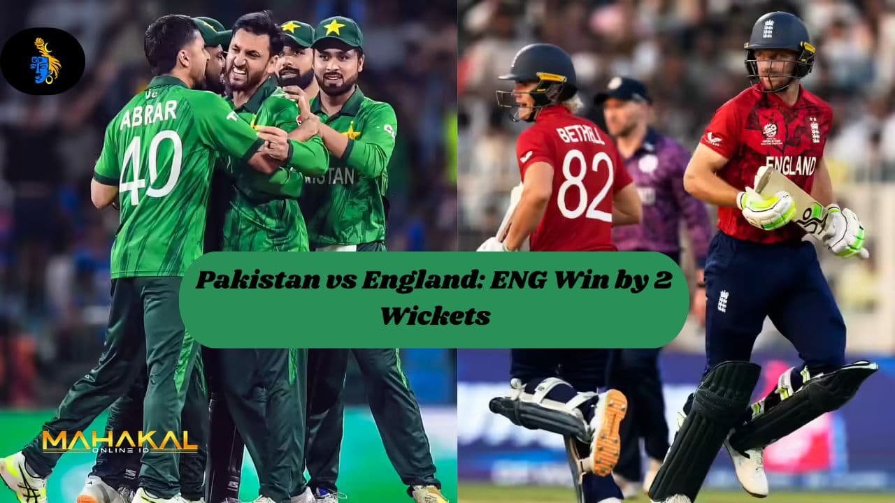 Pakistan vs England: ENG Win by 2 Wickets