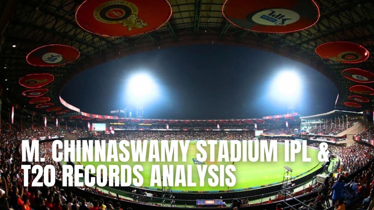 M. Chinnaswamy Stadium IPL & T20 Records Analysis