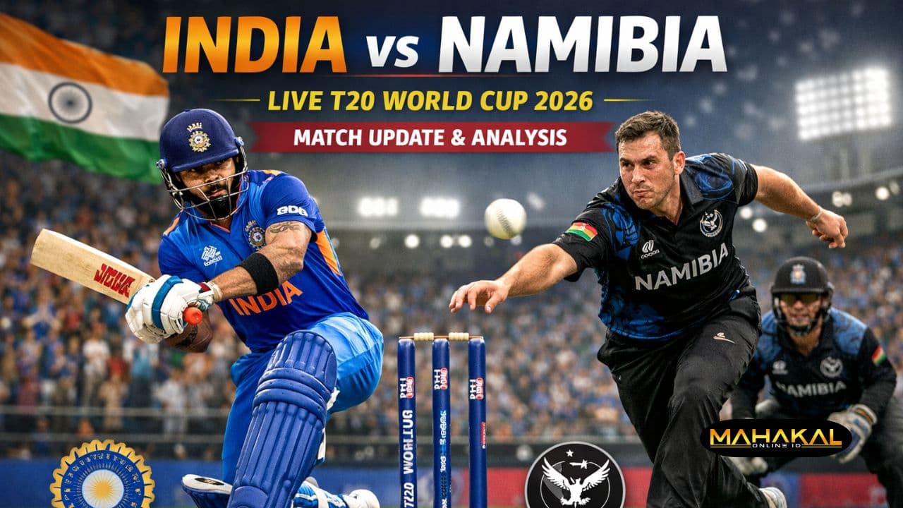 India vs Namibia T20 2026 Live Match Update & Analysis