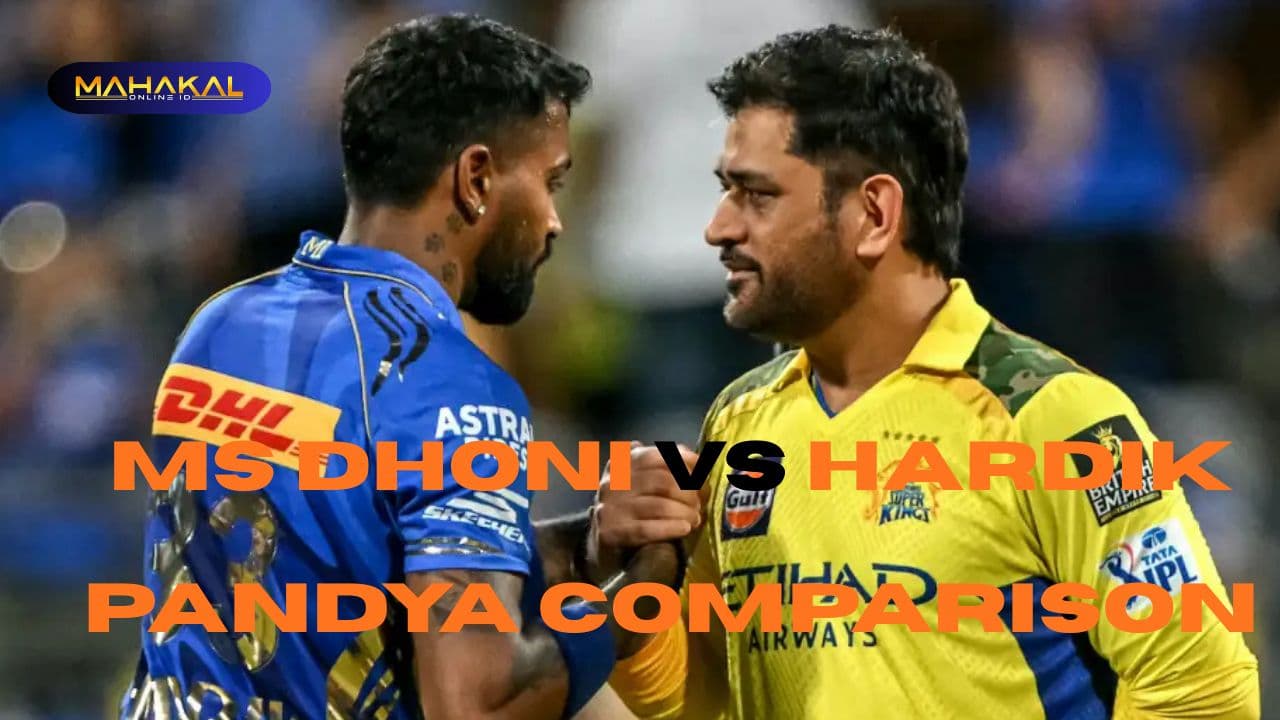 MS Dhoni vs Hardik Pandya Comparison