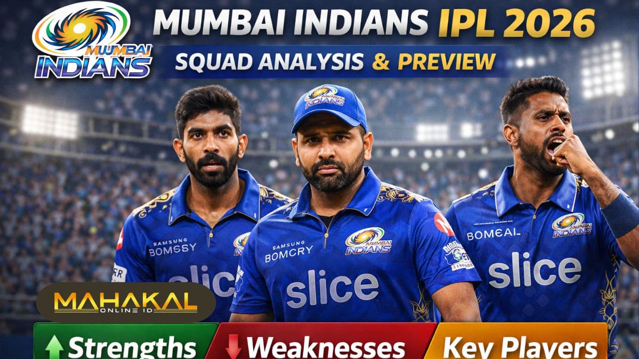 Mumbai Indians IPL 2026 Squad Analysis & Preview