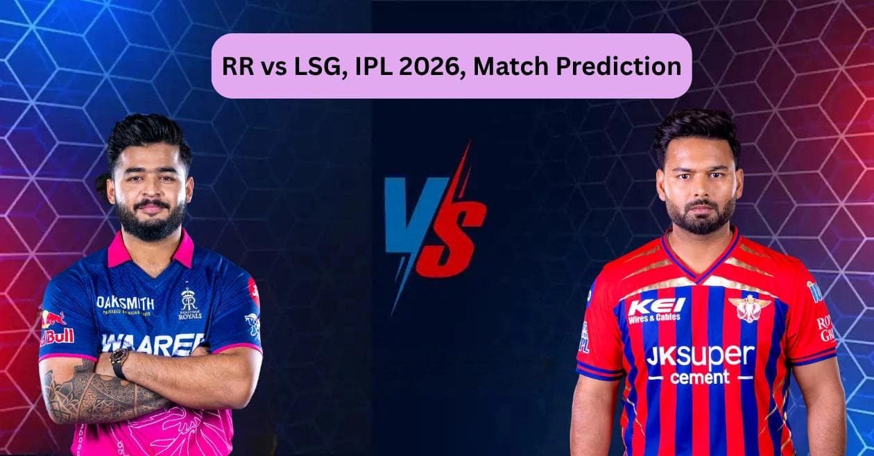 RR vs LSG Prediction – Do-or-Die for Royals in Jaipur!