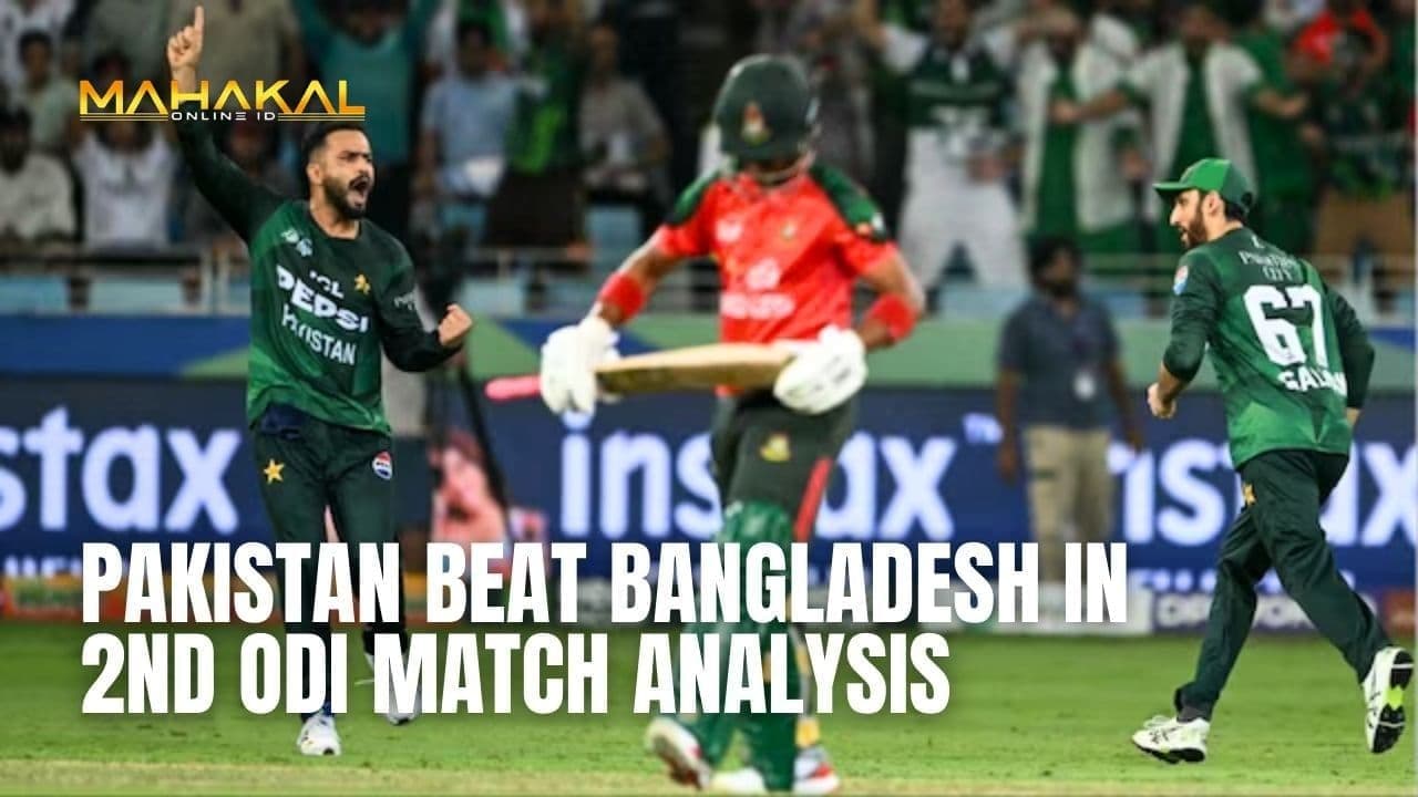 Pakistan Beat Bangladesh in 2nd ODI Match Analysis