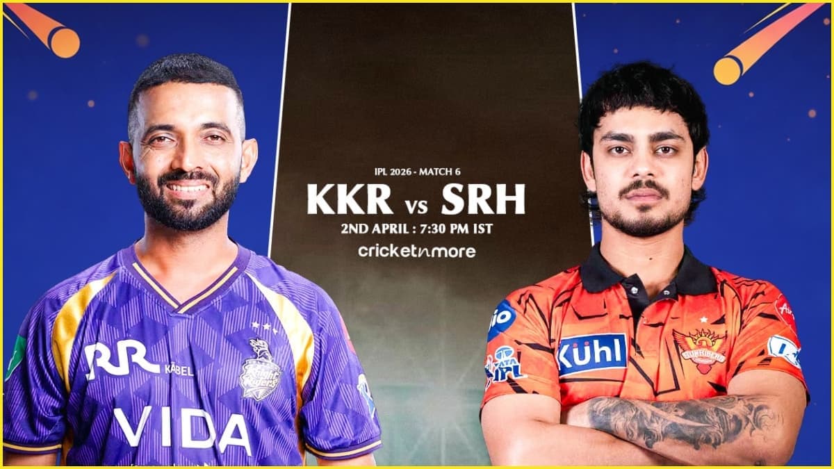 KKR vs SRH Match Prediction IPL 2026: Playing 11, Pitch Report & Tips