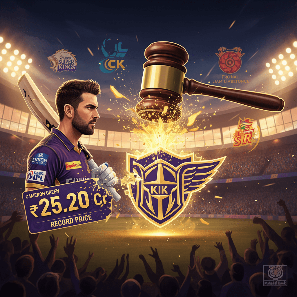 IPL 2026 Auction Highlights: KKR's Epic Cameron Green Heist on Mahakal Book!